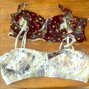 Crop top/bra top bundle